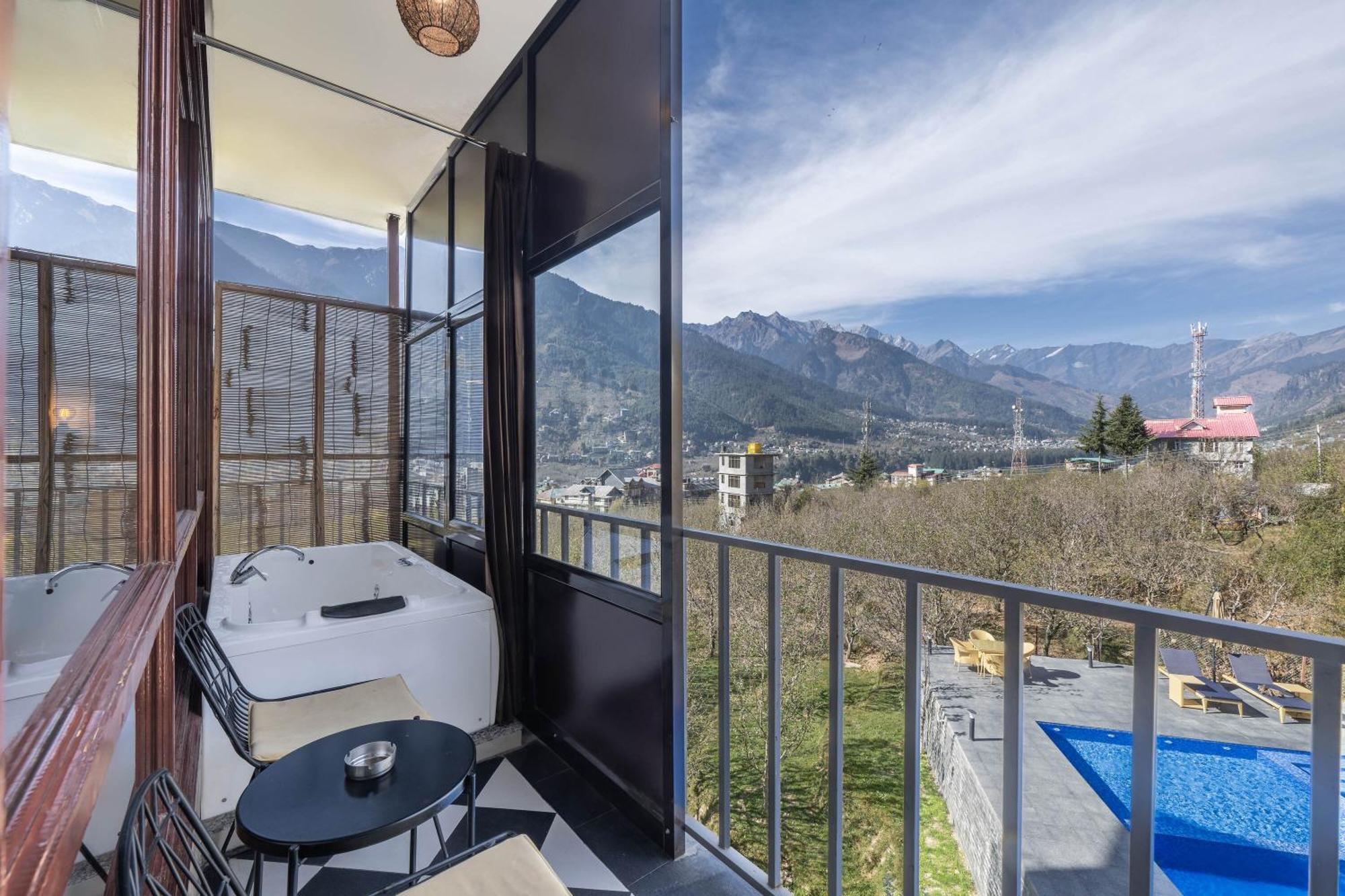Echor Himalayan Aurum Manali, Heating & Cooling Exteriér fotografie