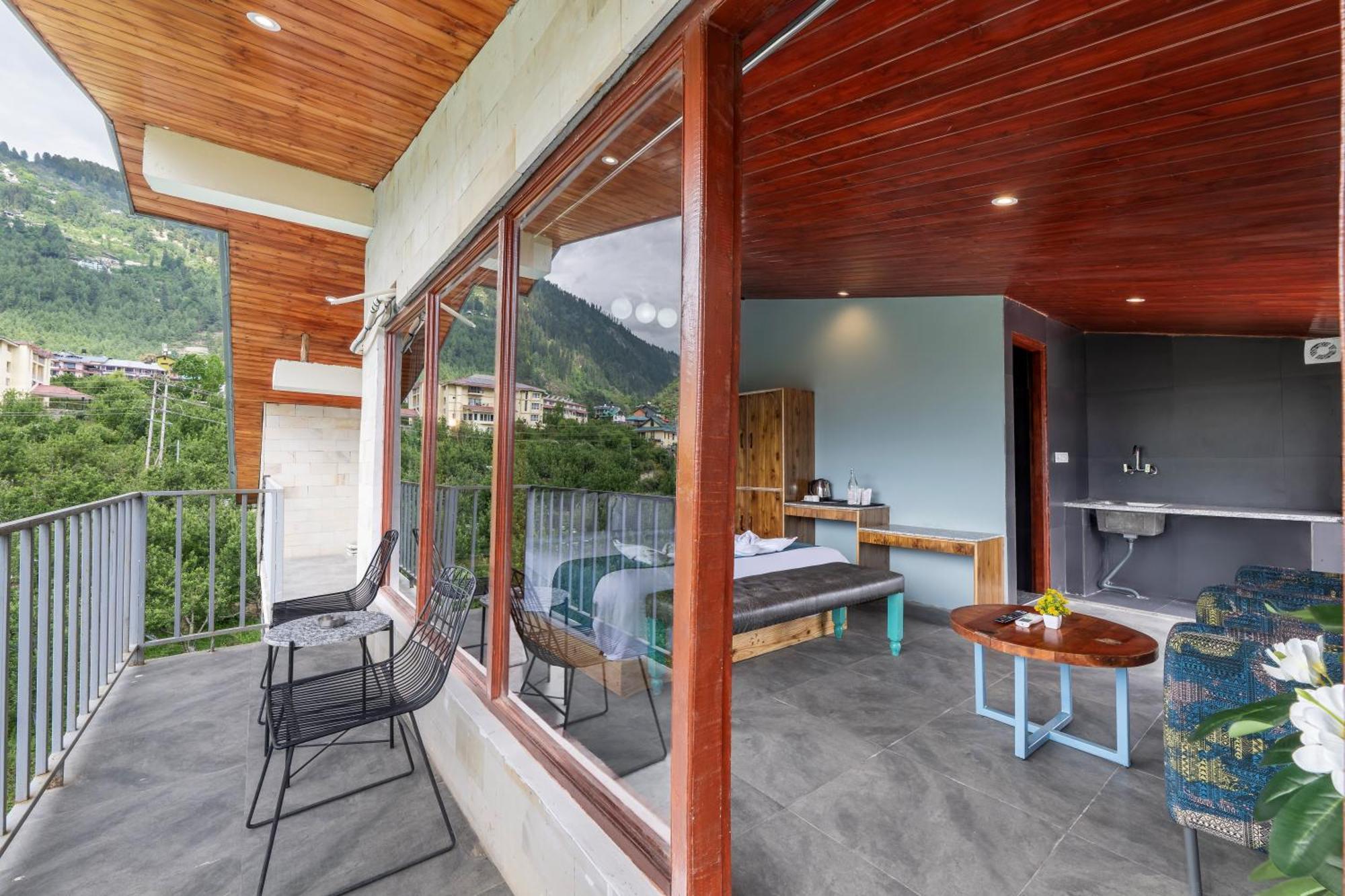 Echor Himalayan Aurum Manali, Heating & Cooling Exteriér fotografie